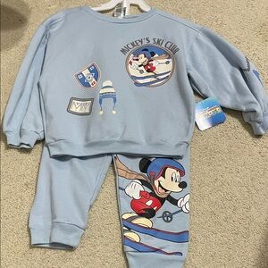 Disney Mickey's Ski Club Blue Outfit